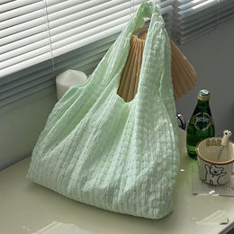 Women Textured Structured Tote Bag