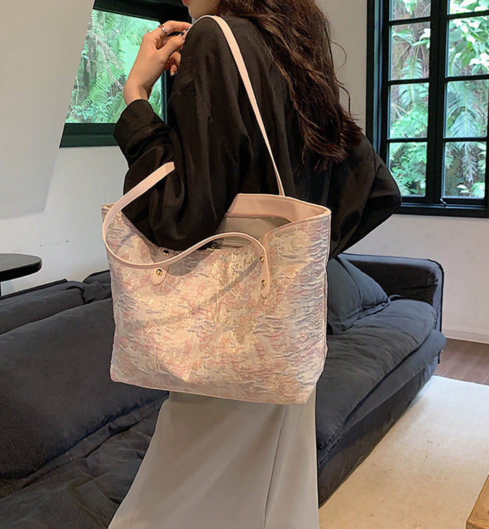 Women Floral Printed Shopper Shoulder Bag
