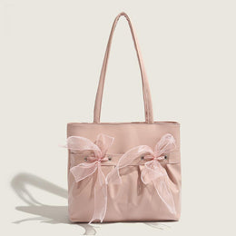 Women Solid Shopper Tote Bag