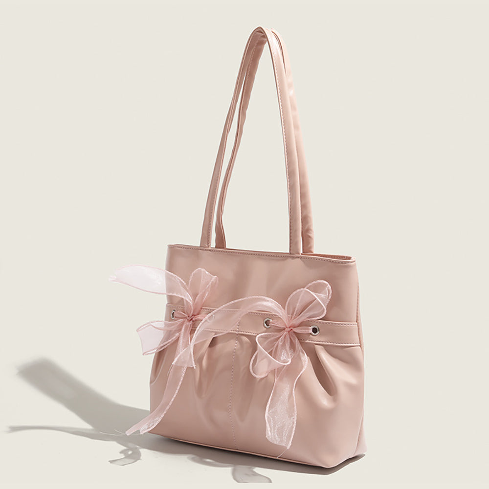 Women Solid Shopper Tote Bag