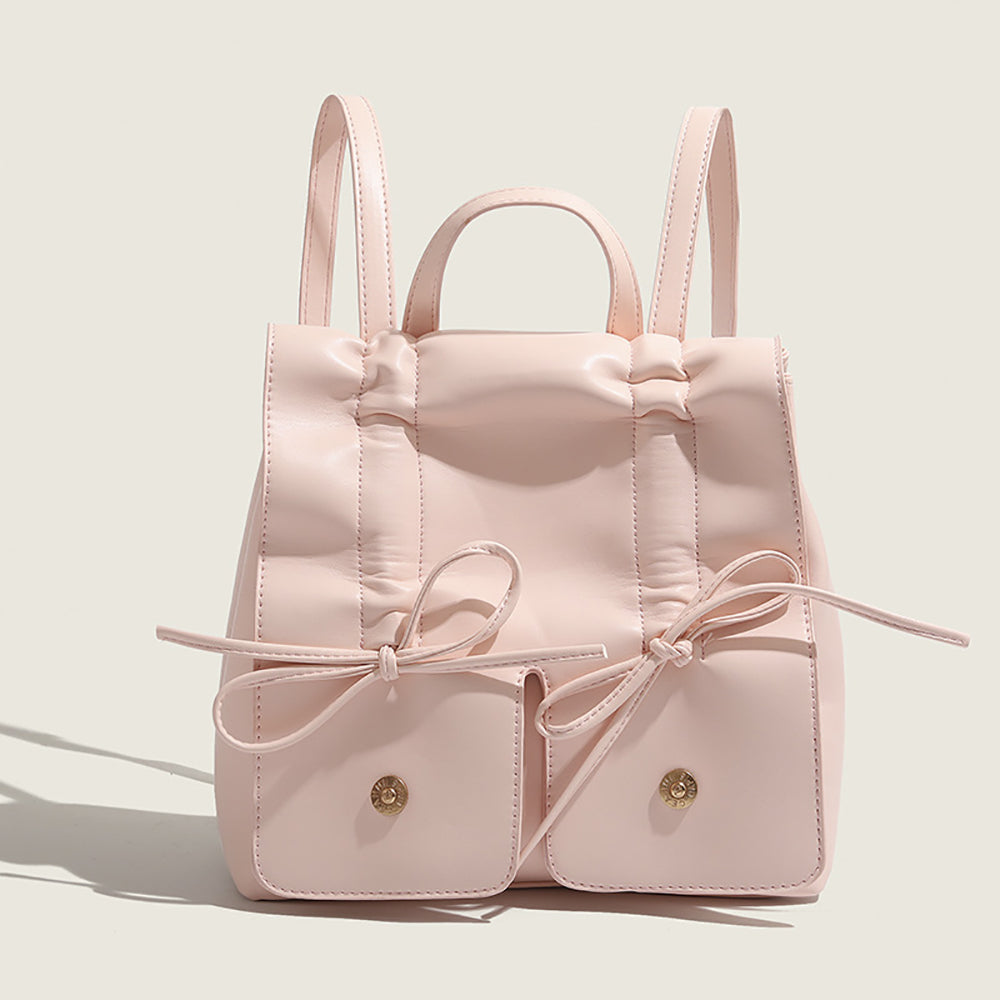 Women Solid Backpack
