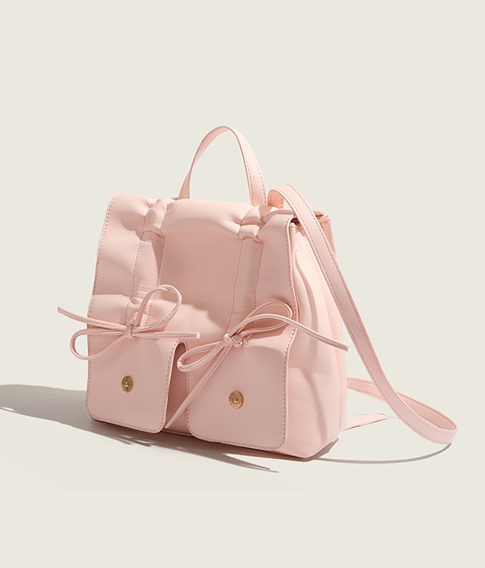 Women Solid Backpack