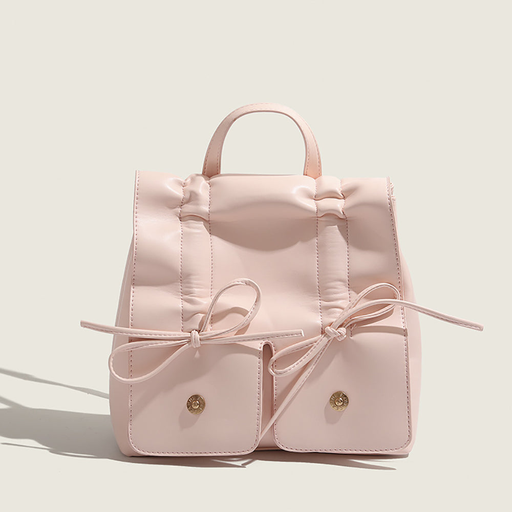 Women Solid Backpack