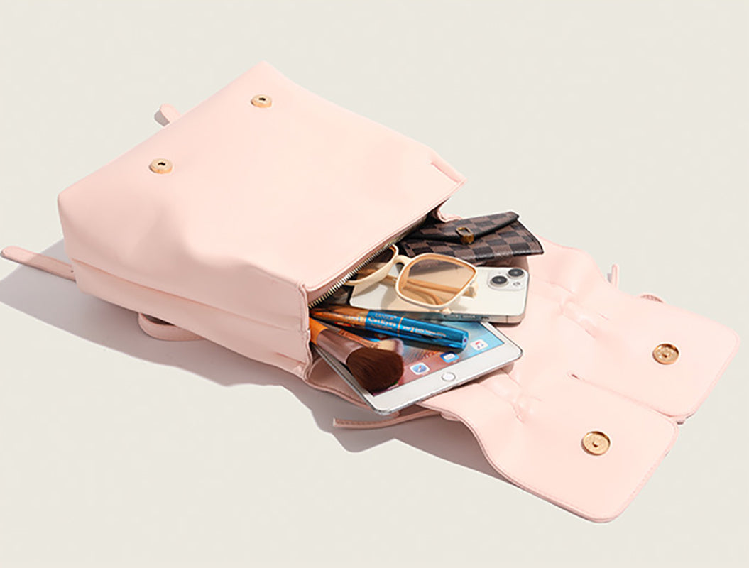Women Solid Backpack