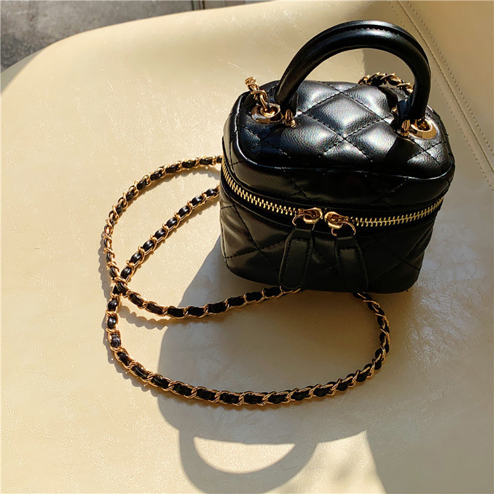 Women Textured Swagger Satchel Bag