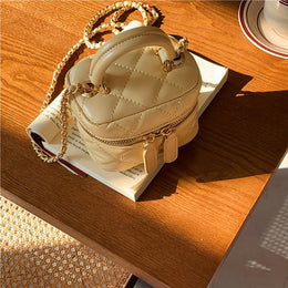 Women Textured Structured Satchel Bag