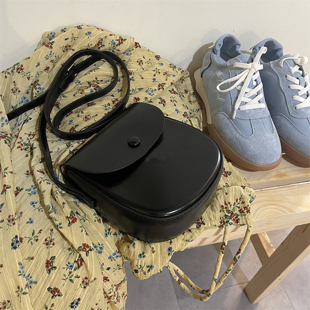 Women Solid Swagger Sling Bag