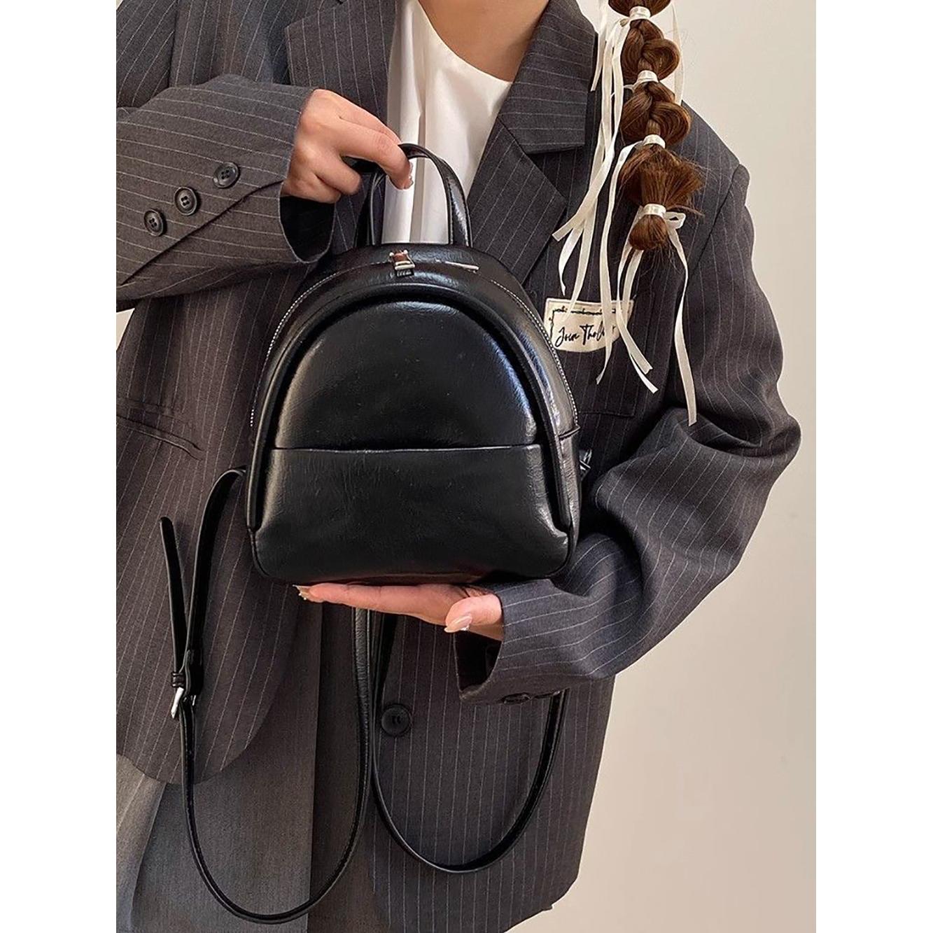 Women Solid Structured Sling Bag