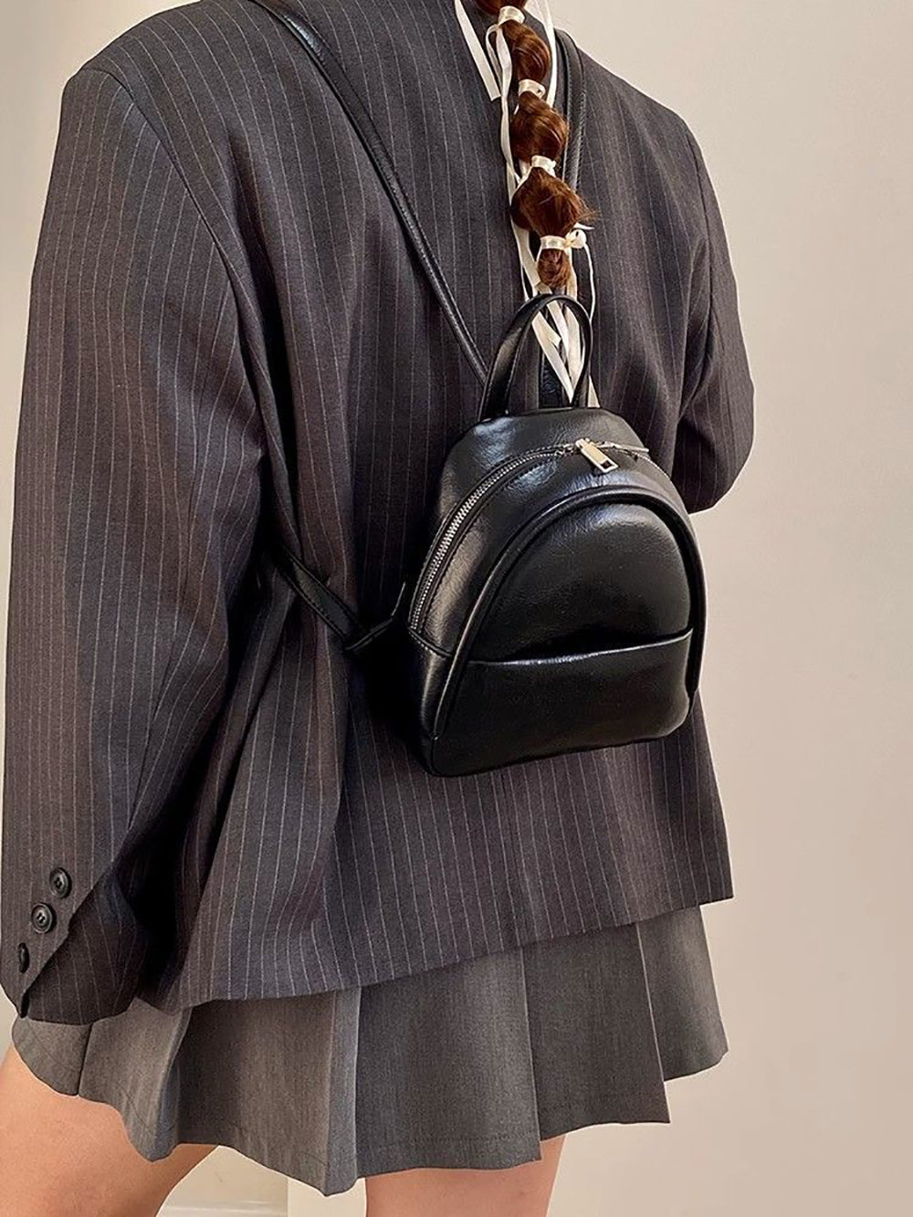 Women Solid Structured Sling Bag