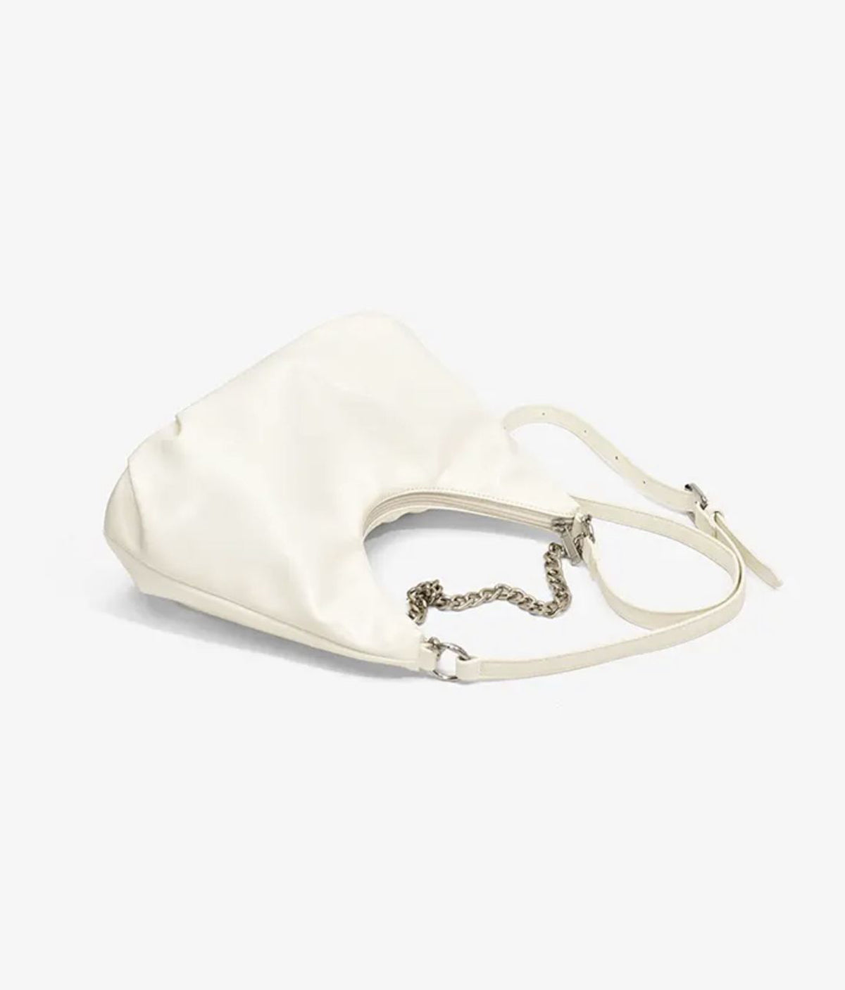 Women Solid Structured Hobo Bag
