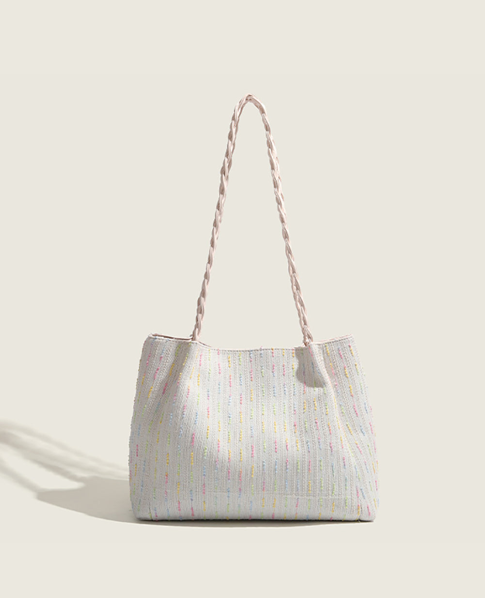 Women Striped Structured Shoulder Bag