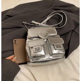 Women Textured Structured Sling Bag