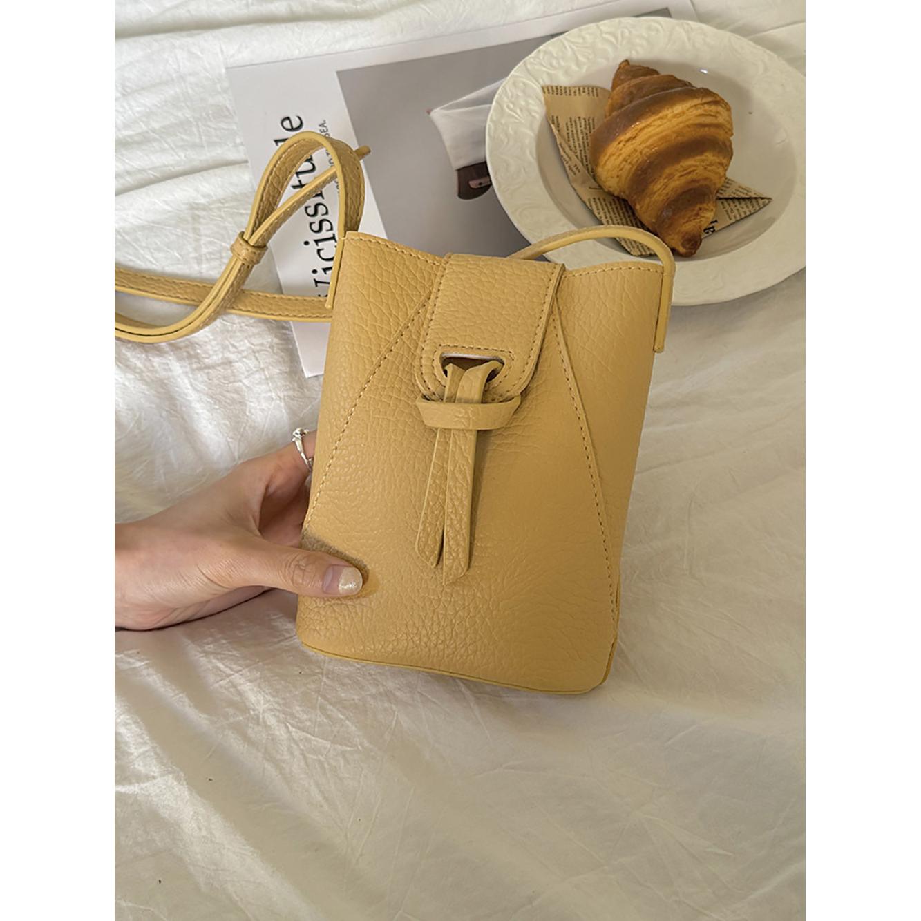Women Textured Bucket Sling Bag