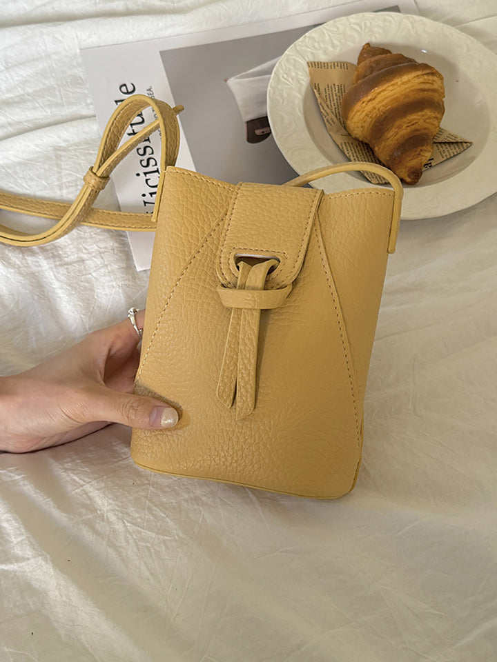 Women Textured Bucket Sling Bag