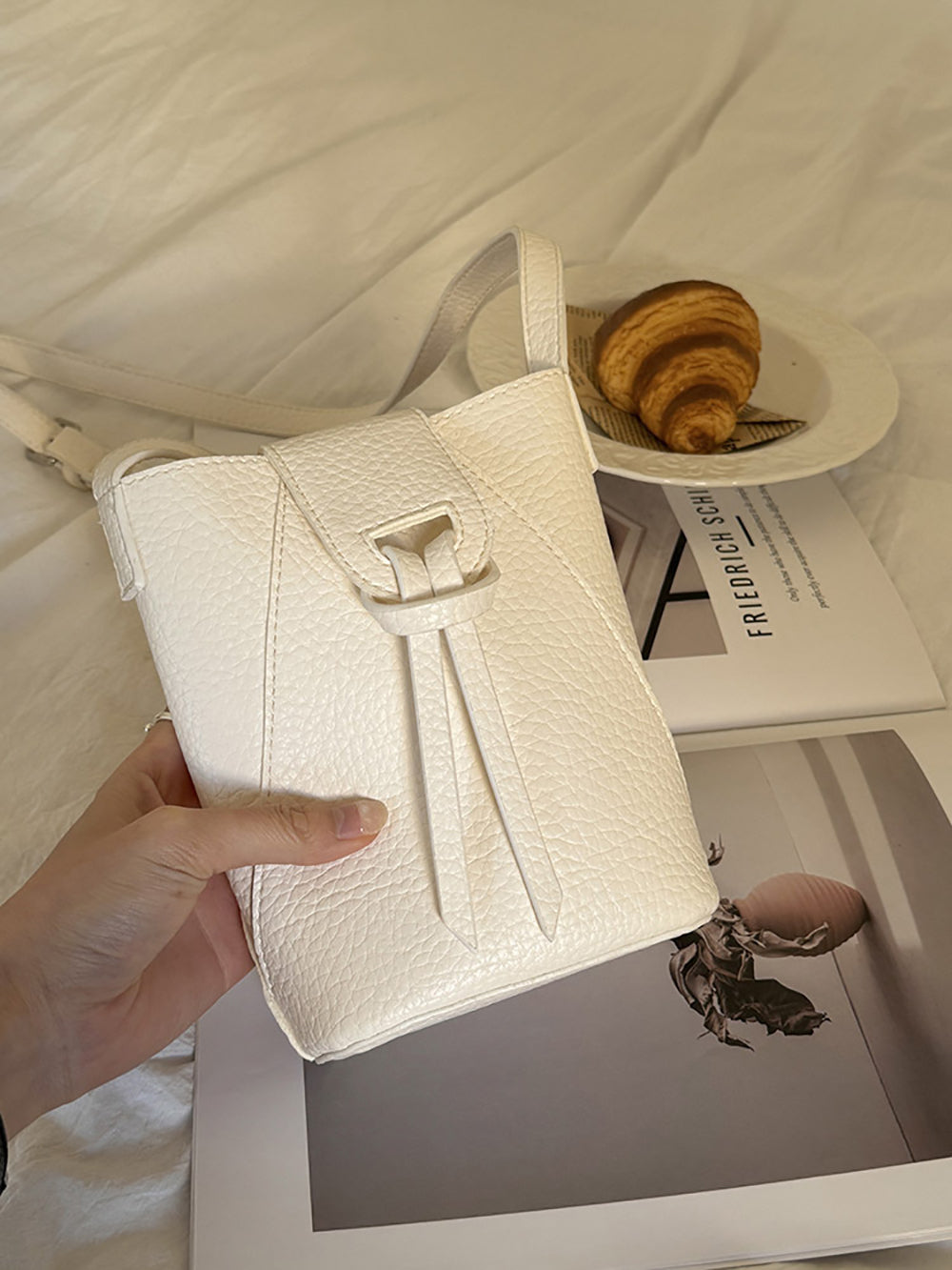 Women Textured Structured Shoulder Bag