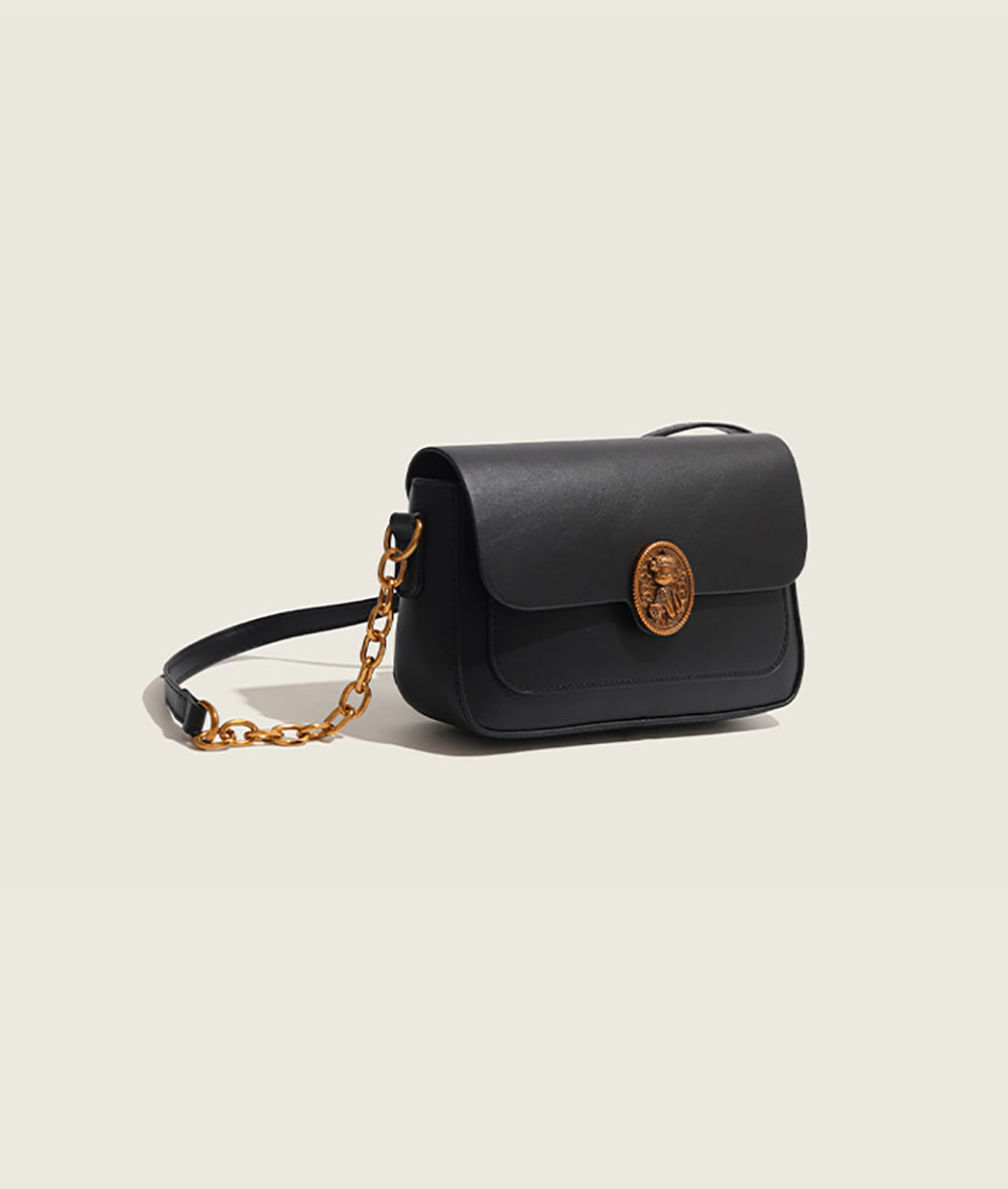 Women Solid Swagger Sling Bag
