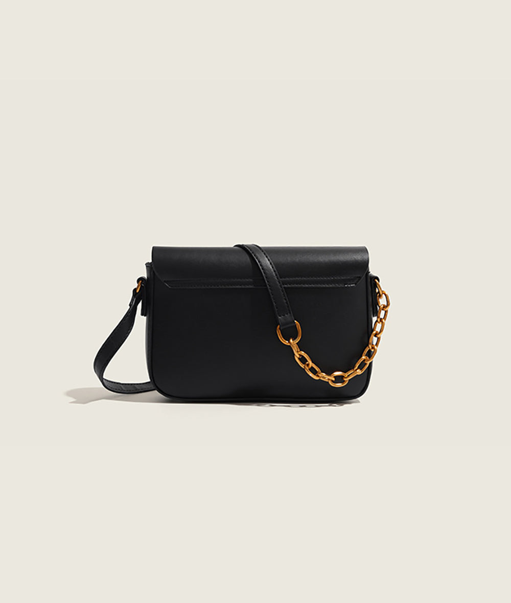 Women Solid Structured Sling Bag