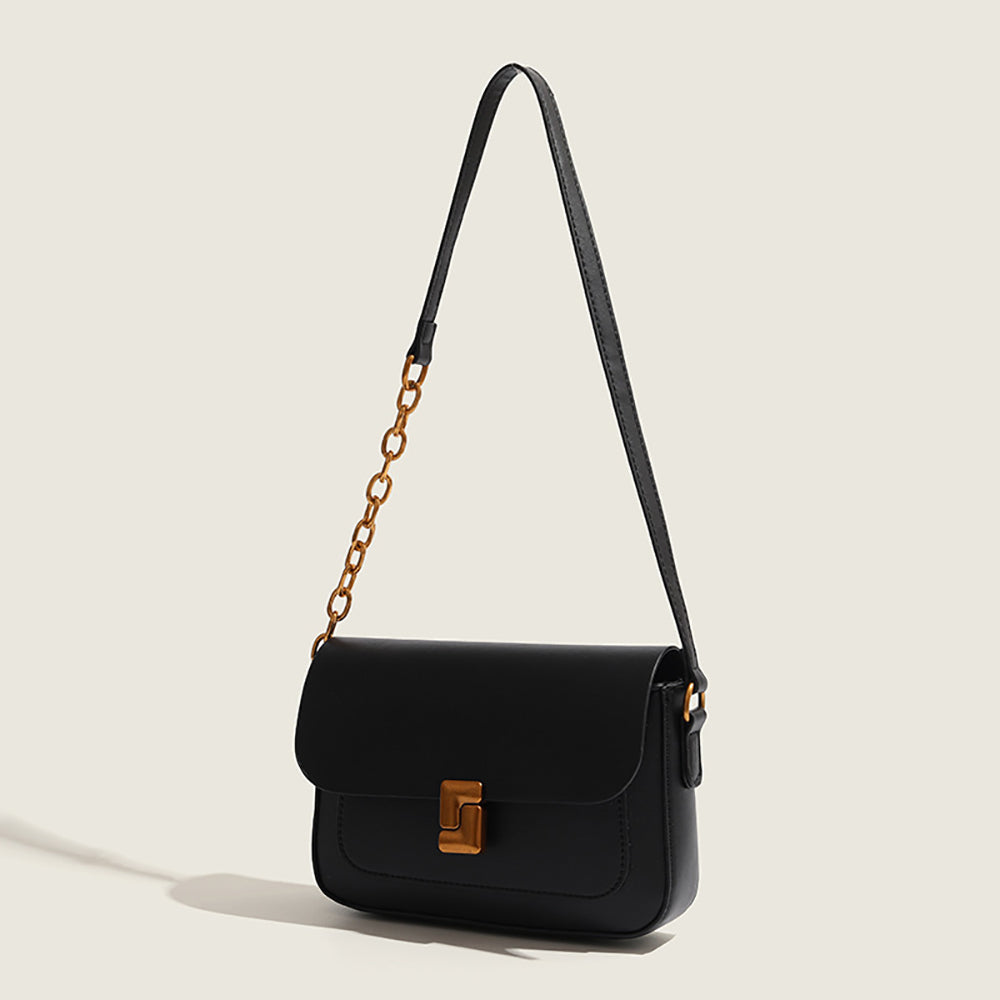 Women Solid Structured Sling Bag