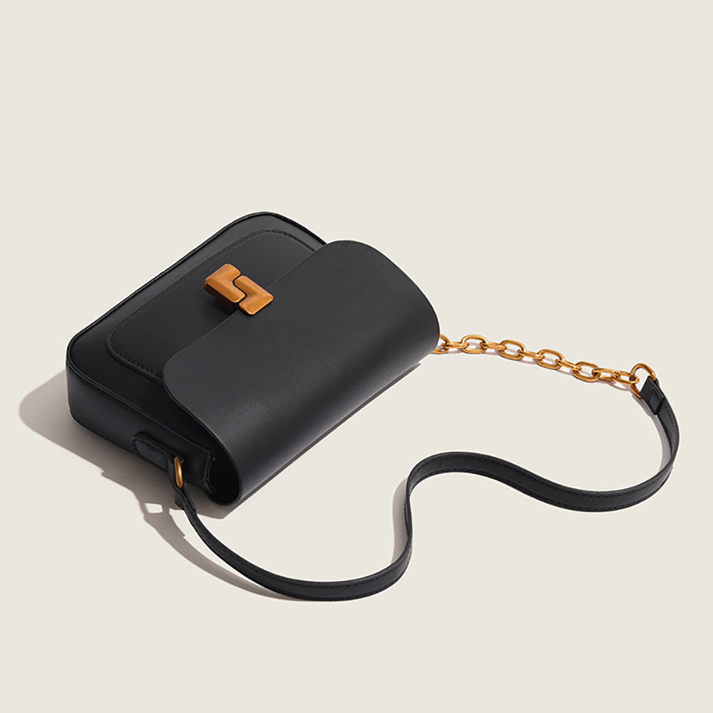 Women Solid Structured Sling Bag