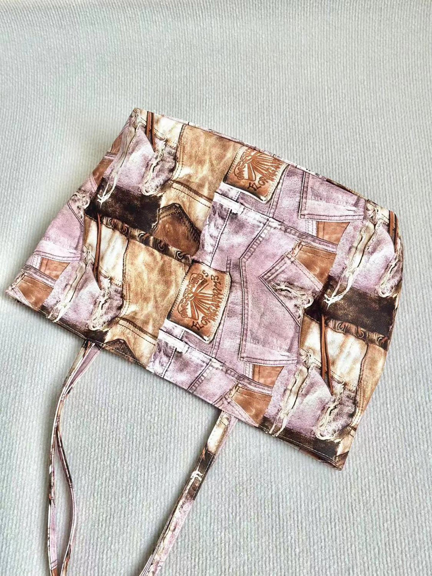 Women Abstract Printed Shopper Tote Bag