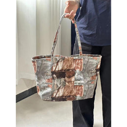 Women Abstract Printed Shopper Shoulder Bag