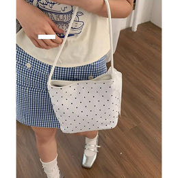 Women Geometric Printed Bucket Sling Bag