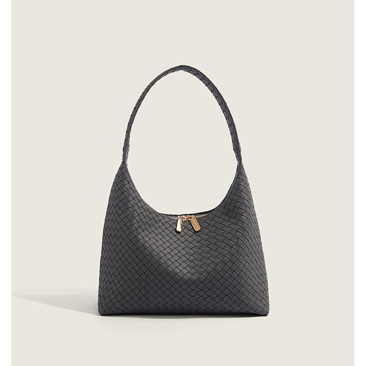 Women Geometric Textured Structured Hobo Bag