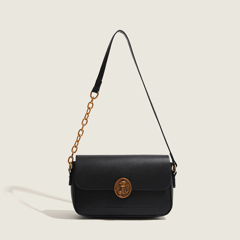 PU Structured Shoulder Bag