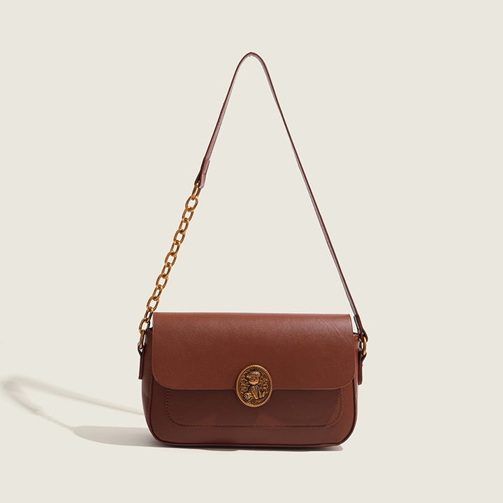 PU Structured Shoulder Bag