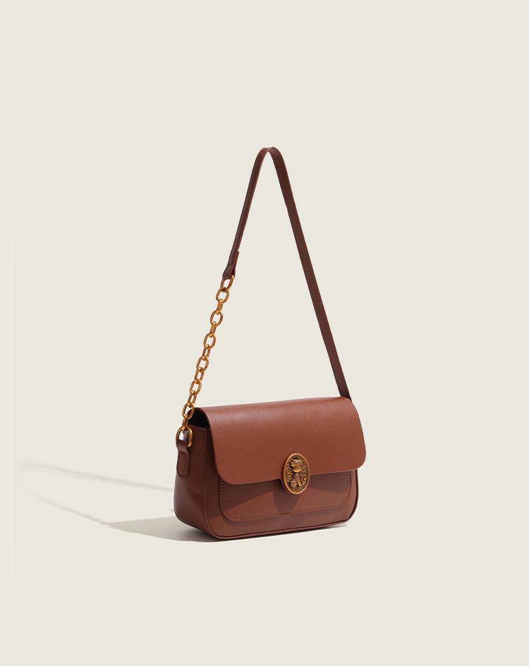 PU Structured Shoulder Bag