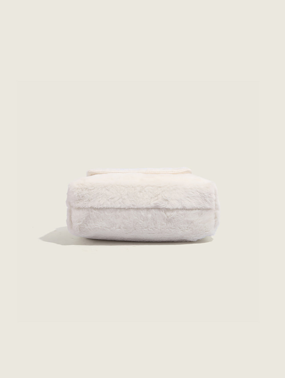 White Solid NA Sling Bag