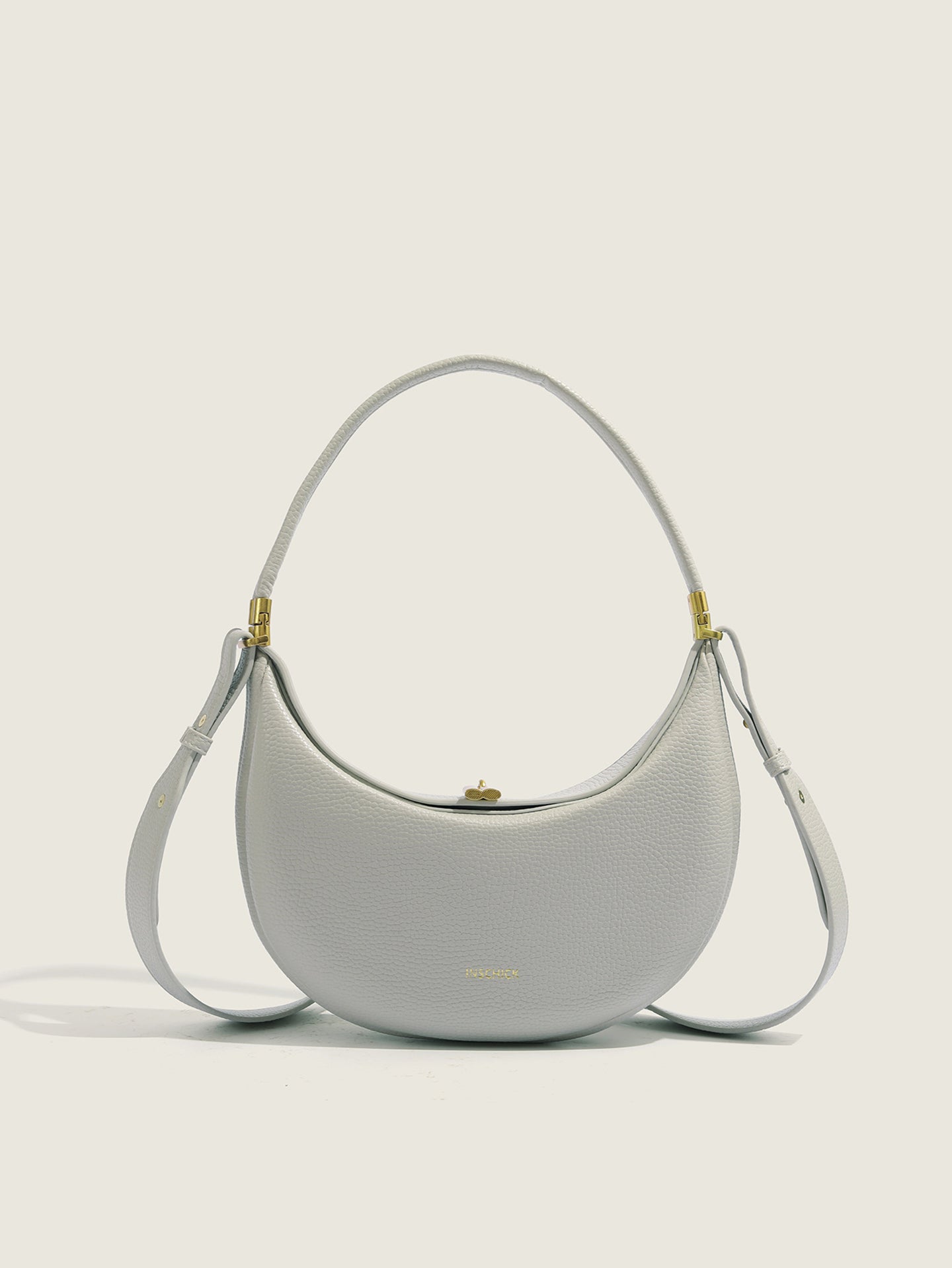 Green Solid One Handle Sling Bag
