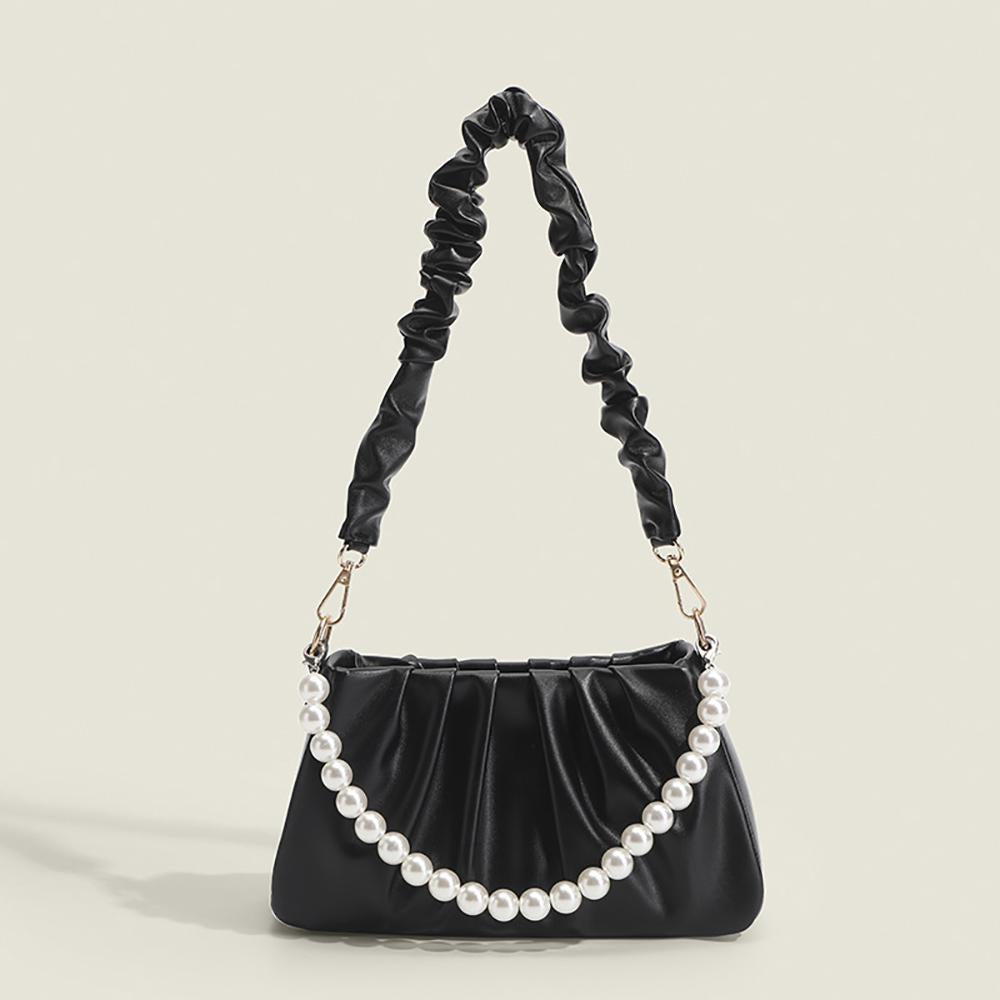 Black Solid NA Sling Bag