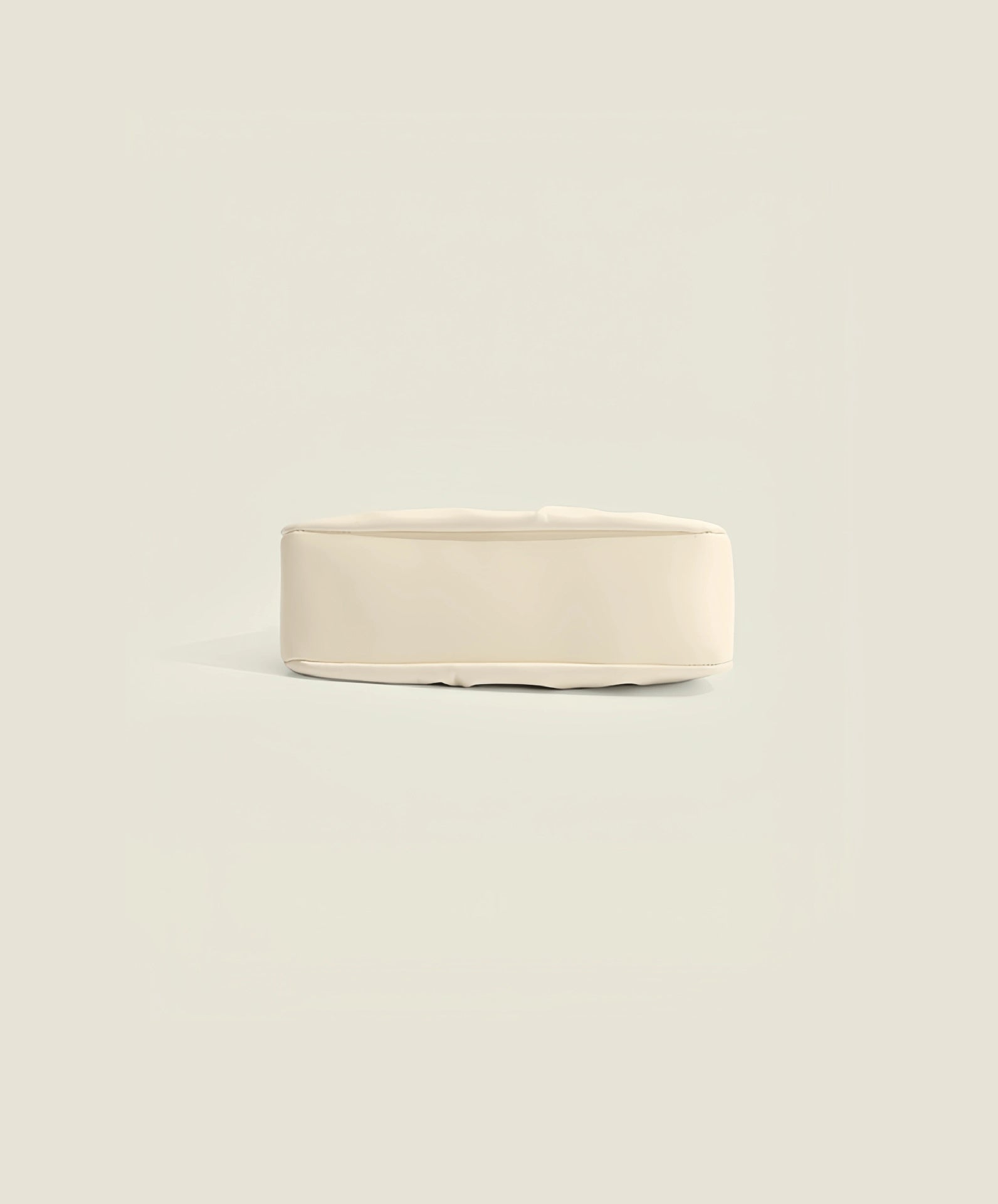 White Solid NA Sling Bag