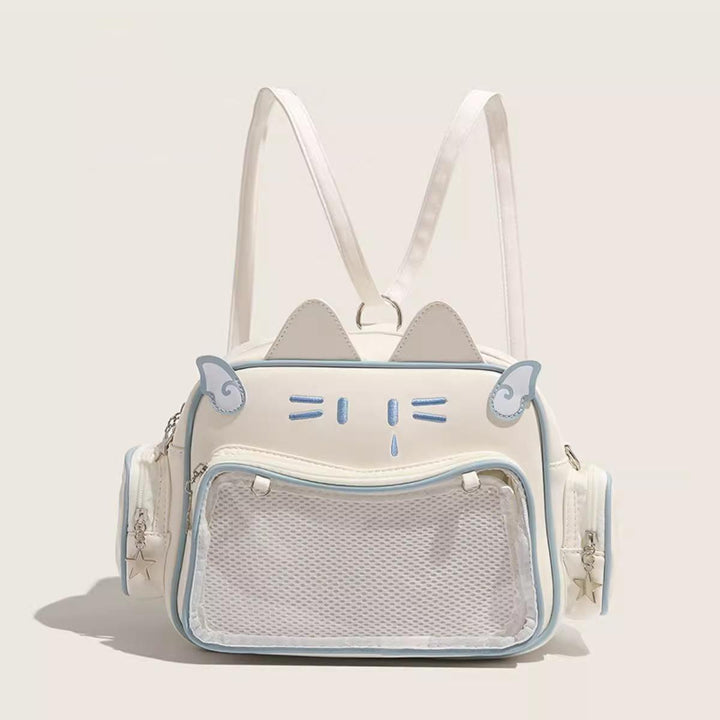 White Solid NA Shoulder Bag