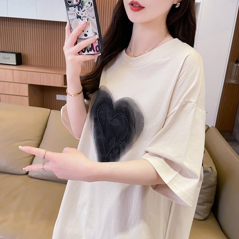 Women Print Cotton Top
