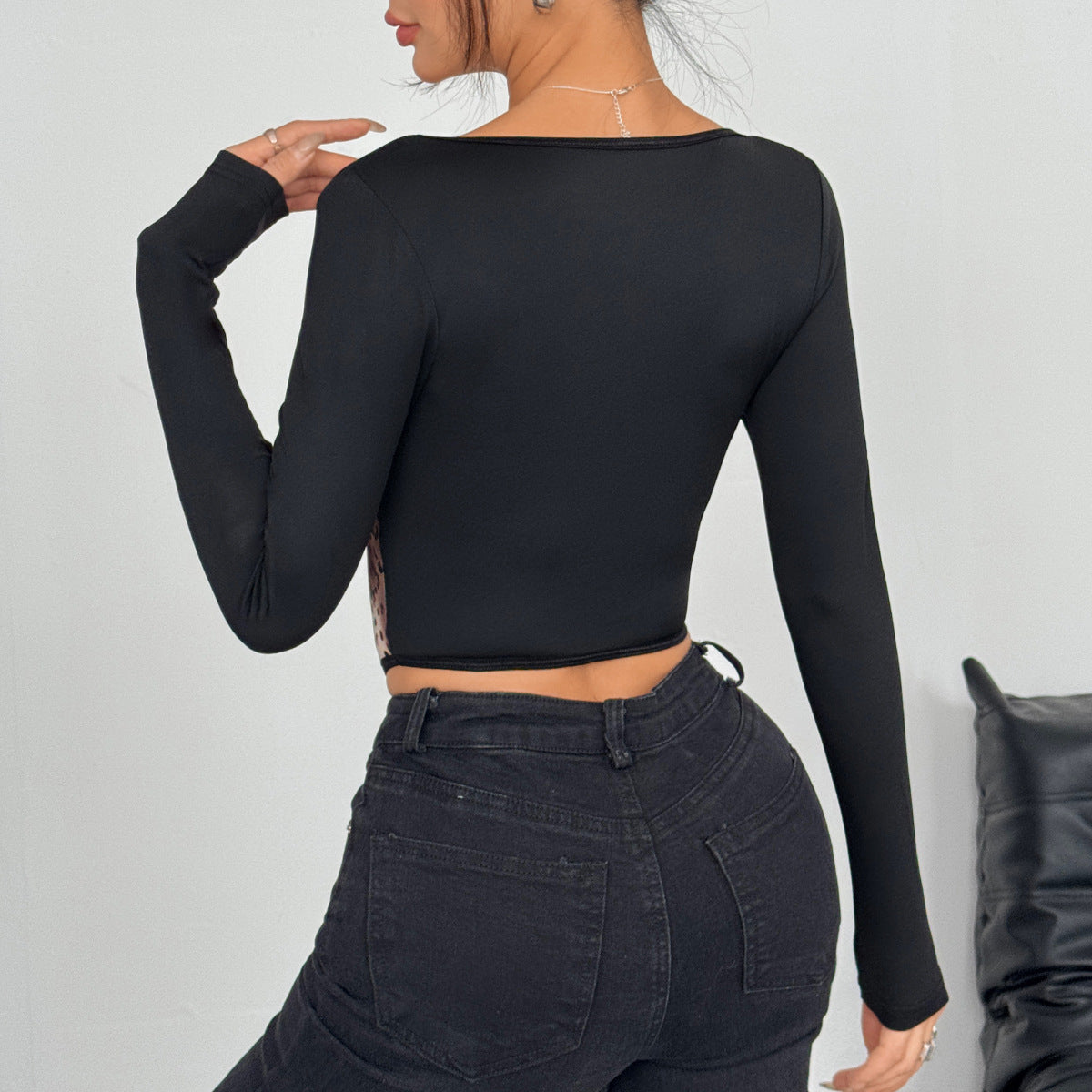 Women Animal Print Corset Top