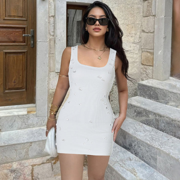 Women Embellished Bodycon Dress