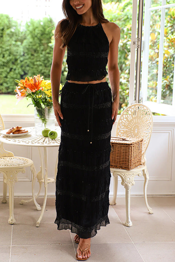 A-Line Maxi Skirt
