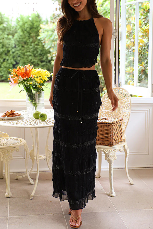 A-Line Maxi Skirt