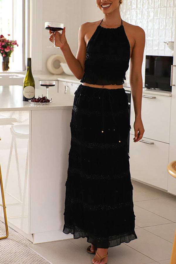 A-Line Maxi Skirt