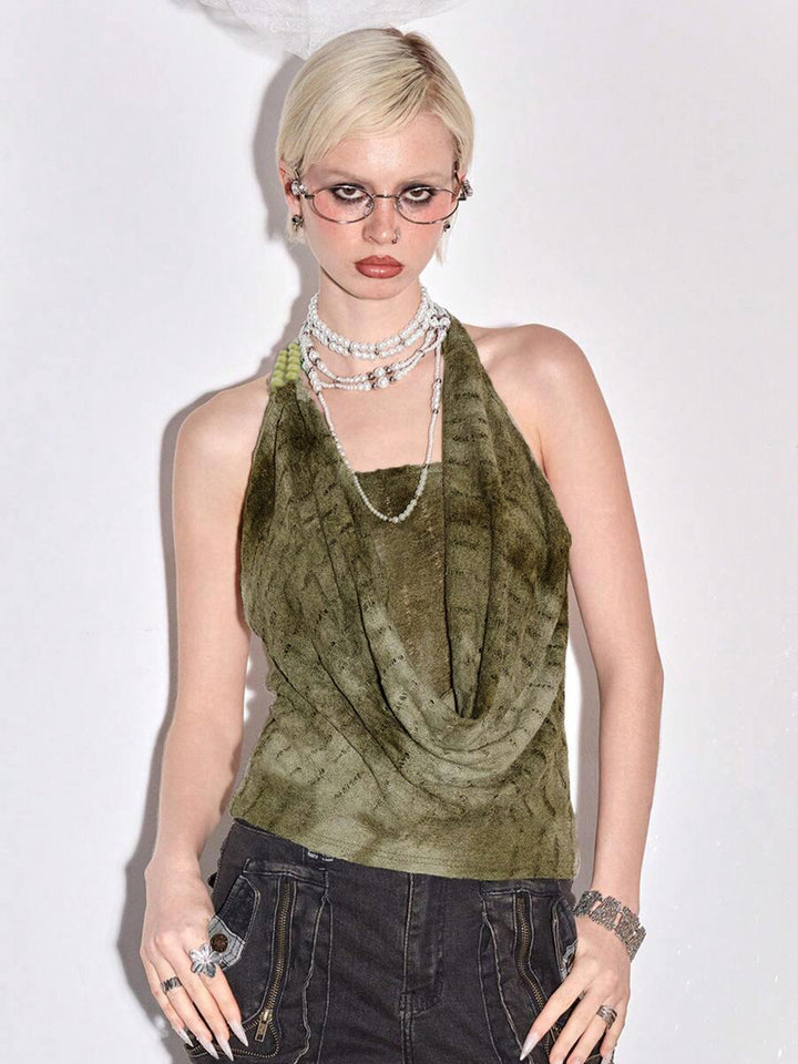 Halter Neck Regular Top