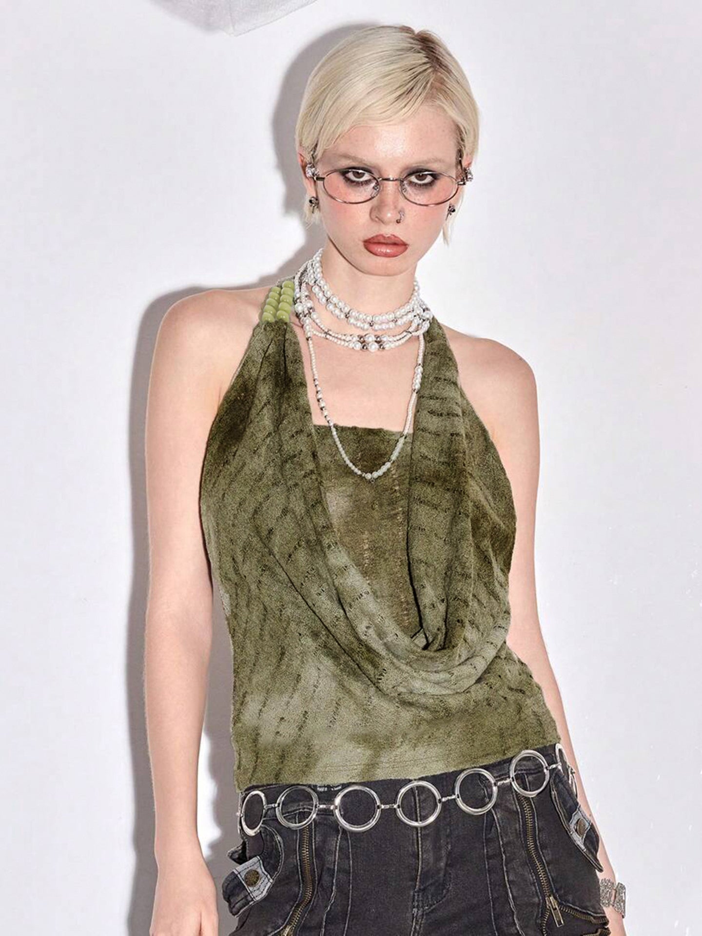 Halter Neck Regular Top
