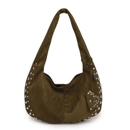 PU Half Moon Hobo Bag
