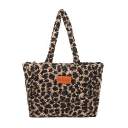 Black Printed One Handle Shoulder Bag