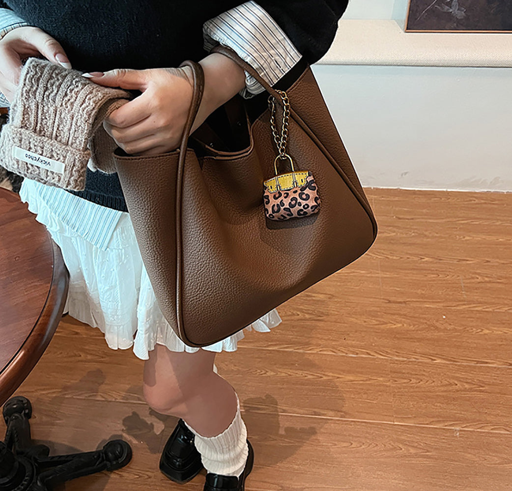 PU Bucket Shoulder Bag