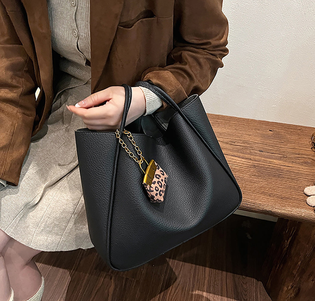PU Bucket Shoulder Bag