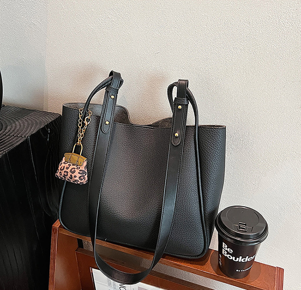 PU Bucket Shoulder Bag