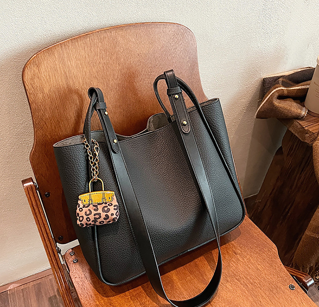 PU Bucket Shoulder Bag