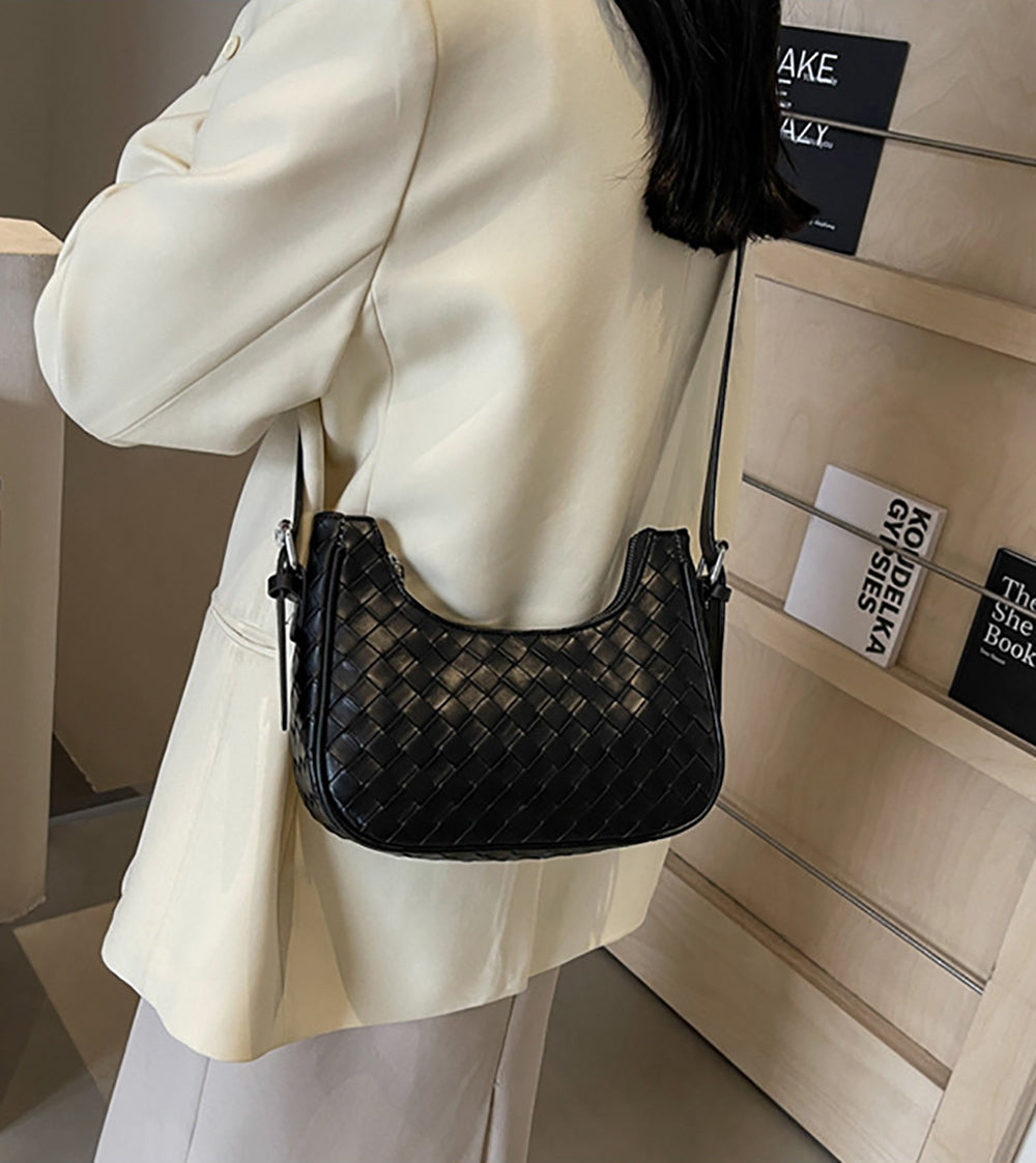 Women Textured Structured Shoulder Bag